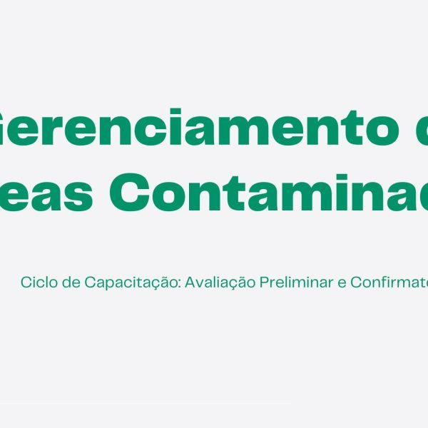 Curso de Gerenciamento de Áreas Contaminadas