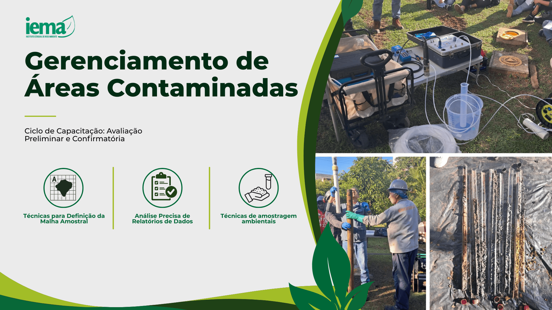 Curso de Gerenciamento de Áreas Contaminadas
