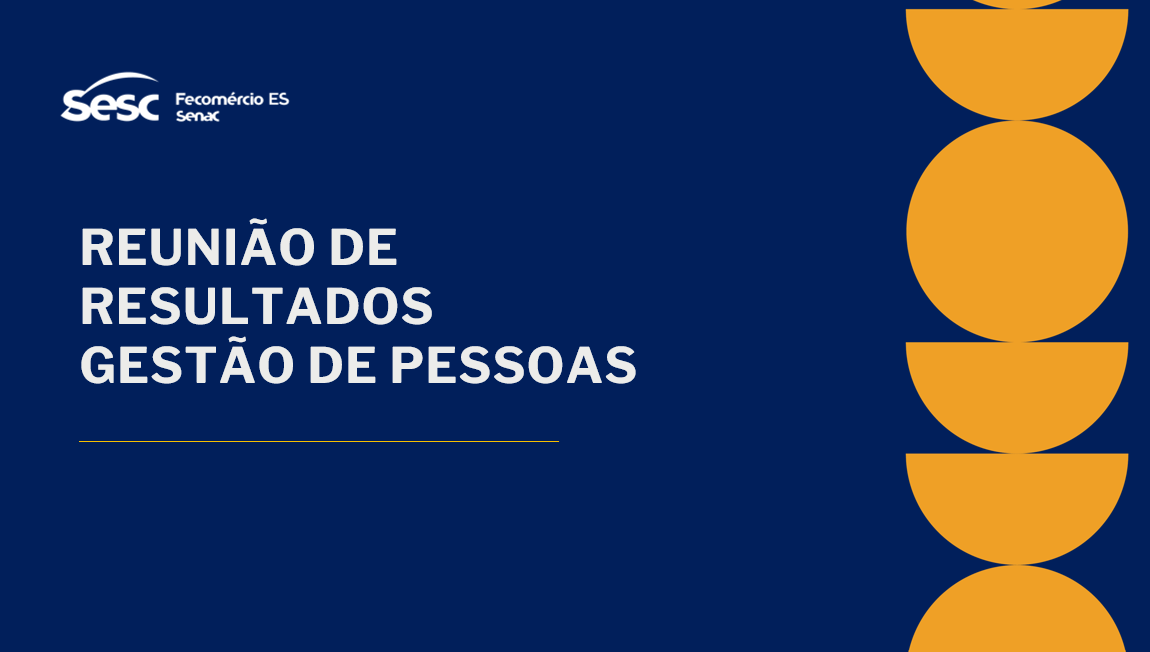 3ª Reunião de Resultados de Gestão de Pessoas