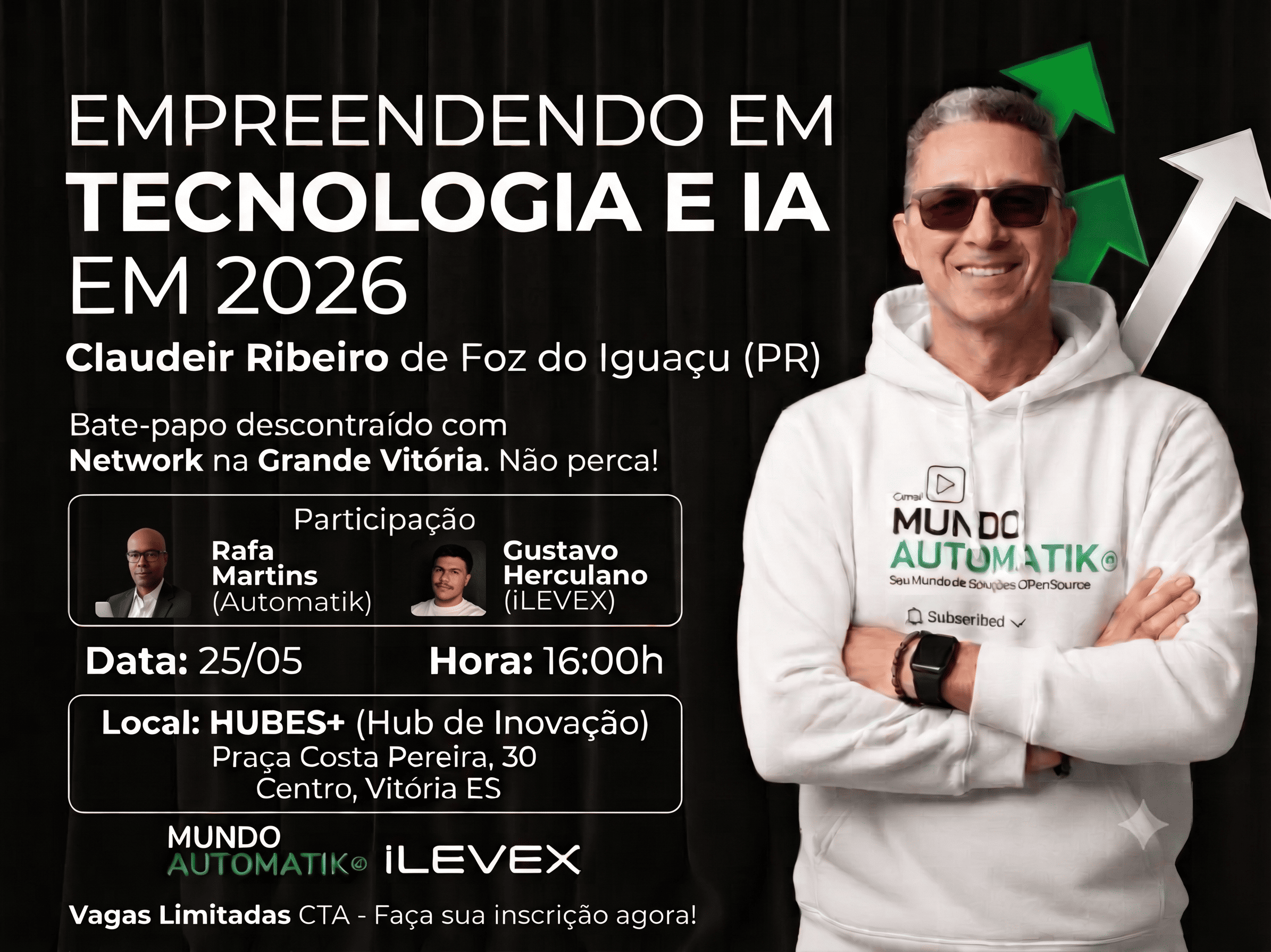Reunião Empreendedores de Tecnologia - Mundo Automatik