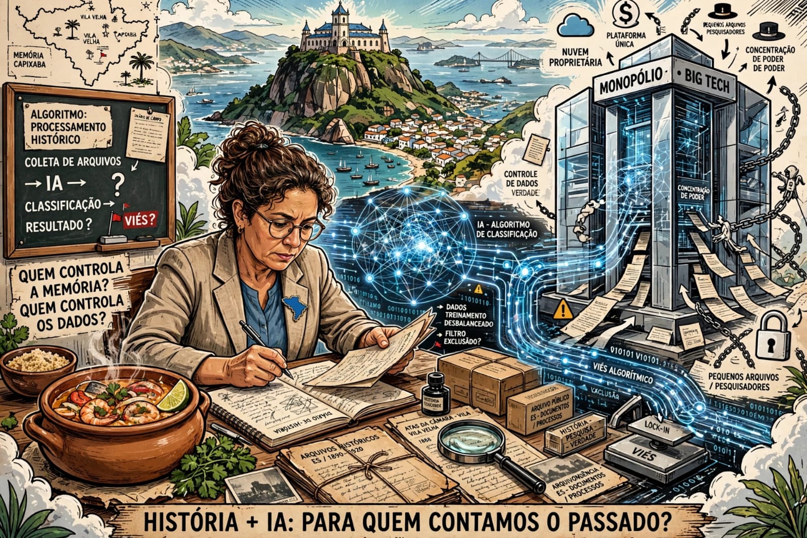 Quem será responsável pelas condições nas quais a IA conta ou calcula as histórias sobre nós?